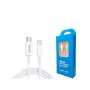 Xwave Kabl USB Tip-C za IPHONE 1M 3A 20W,brzo punjenje,bakar,beli - slika 1