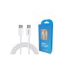 Xwave Kabl USB Tip-C muški na Tip-C muški 1M 5A 5Gbps,65W punjenje,bakar,beli - slika 1