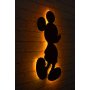 WALLXPERT Zidna LED dekoracija Mickey Mouse Yellow - slika 2