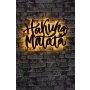 WALLXPERT Zidna LED dekoracija Hakuna Matata - Yellow - slika 2
