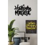 WALLXPERT Zidna LED dekoracija Hakuna Matata - Yellow - slika 1