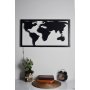 WALLXPERT Zidna LED dekoracija World Map 2 Yellow - slika 4