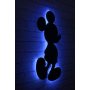 WALLXPERT Zidna LED dekoracija Mickey Mouse Blue - slika 2