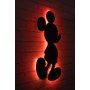 WALLXPERT Zidna LED dekoracija Mickey Mouse Red - slika 2