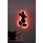 WALLXPERT Zidna LED dekoracija Mickey Mouse Red - slika 3