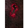 WALLXPERT Zidna LED dekoracija Wild Horse Red - slika 2