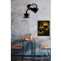 WALLXPERT Zidna LED dekoracija Coffee Yellow - slika 1