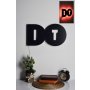 WALLXPERT Zidna LED dekoracija Do It Red - slika 1
