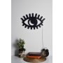 WALLXPERT Zidna LED dekoracija Evil Eye Yellow - slika 4