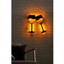 WALLXPERT Zidna LED dekoracija Wine Glasses Yellow - slika 3
