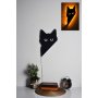 WALLXPERT Zidna LED dekoracija Cat 2 Yellow - slika 1