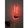 WALLXPERT Zidna LED dekoracija Guitar Red - slika 3