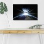 WALLXPERT Slika na platnu sa LED osvetljenjem NASA 039 - slika 4