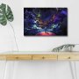 WALLXPERT Slika na platnu sa LED osvetljenjem NASA 011 - slika 4