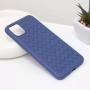 TERACELL Maska Weave za iPhone 11 6.1 Plava - slika 1
