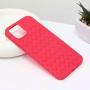 TERACELL Maska Weave za iPhone 12 6.1 Crvena - slika 1