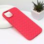 TERACELL Maska Weave za iPhone 14 Plus 6.7 crvena - slika 1