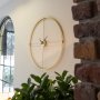 WALLXPERT Zidni sat Arcadia Metal Wall Clock APS075 - slika 1