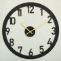 WALLXPERT Zidni sat Stroke Metal Wall Clock APS115 - slika 2