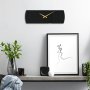 WALLXPERT Zidni sat Origami Metal Wall Clock APS097 - slika 1