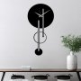 WALLXPERT Zidni sat Full Empty - slika 1