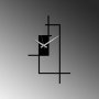 WALLXPERT Zidni sat Corner - slika 4