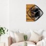 WALLXPERT Zidni sat Wooden Clock 4 - slika 3