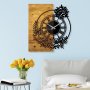 WALLXPERT Zidni sat Wooden Clock 14 - slika 2