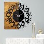 WALLXPERT Zidni sat Wooden Clock 26 - slika 1