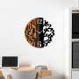 WALLXPERT Zidni sat Wooden Clock 71 - slika 2