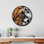 WALLXPERT Zidni sat Wooden Clock 79 - slika 2