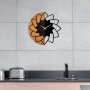 WALLXPERT Zidni sat Wooden Clock 80 - slika 3