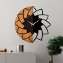WALLXPERT Zidni sat Wooden Clock 80 - slika 1