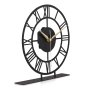 WALLXPERT Stoni sat Roman Black - slika 2