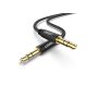 UGREEN AUX kabl 3.5mm 2m gold AV112 crni - slika 1