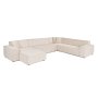 Atelier del Sofa Ugaona garnitura Puzzle Corner (Chl 02 C 2R) Beige - slika 3