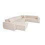 Atelier del Sofa Ugaona garnitura Puzzle Corner (Chl 02 C 2R) Beige - slika 4