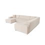 Atelier del Sofa Ugaona garnitura Puzzle Corner (Chl 02 C 2R) Beige - slika 5