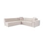 Atelier del Sofa Ugaona garnitura Puzzle Corner (O2 C R2) Light Brown - slika 3