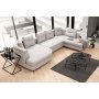 Atelier del Sofa Ugaona garnitura Padova Corner 2 Light Grey - slika 2