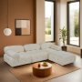 Atelier del Sofa Ugaona garnitura Bubble Beige L1 O1 1R PUF - slika 2