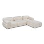 Atelier del Sofa Ugaona garnitura Bubble Beige L1 O1 1R PUF - slika 4