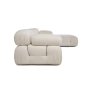 Atelier del Sofa Ugaona garnitura Bubble Beige L1 O1 1R PUF - slika 5