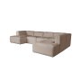Atelier del Sofa Ugaona garnitura More Pars (M5 M1 M1 M2 M3) Cappucino - slika 2