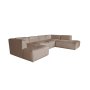 Atelier del Sofa Ugaona garnitura More Pars (M5 M1 M1 M2 M3) Cappucino - slika 3