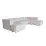 Atelier del Sofa Ugaona garnitura More Pars (M5 M1 M1 M2 M3) White - slika 3