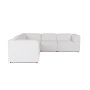 Atelier del Sofa Ugaona garnitura More Pars (M2 M1 M2 M1 M2) White - slika 2