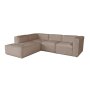 Atelier del Sofa Ugaona garnitura More Pars (M4 M2 M1 M2) Cappucino - slika 1