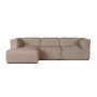 Atelier del Sofa Ugaona garnitura More Pars (M5 M1 M2) Cappucino - slika 1