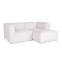 Atelier del Sofa Ugaona garnitura More Pars (M2 M6) White - slika 2
